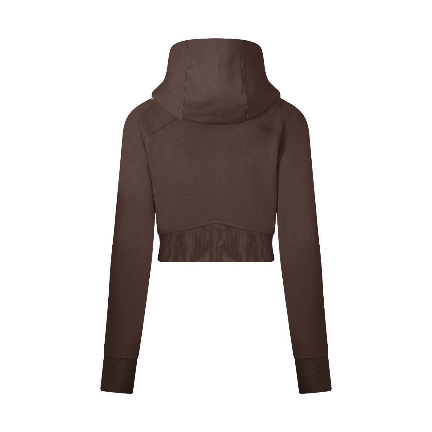 CA Cropped Zip-Up Hoodie