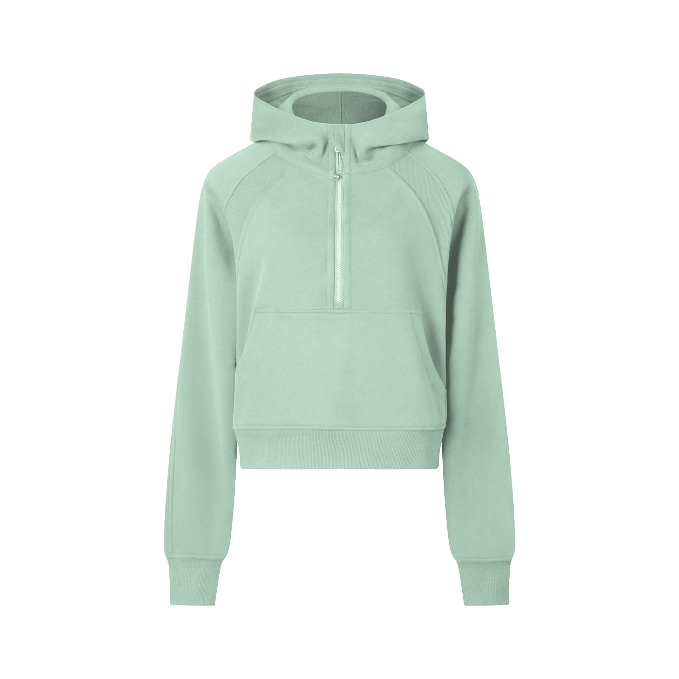 CA Cropped Half-Zip Hoodie