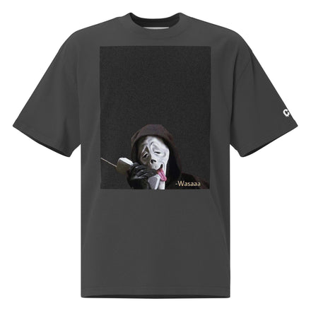 Covalent Apparel "Scream Wasaaa" Oversized Faded T-Shirt