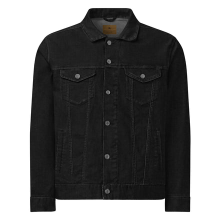 Black Covalent Apparel Denim Jacket