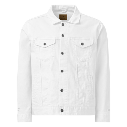 White Covalent Apparel Denim Jacket