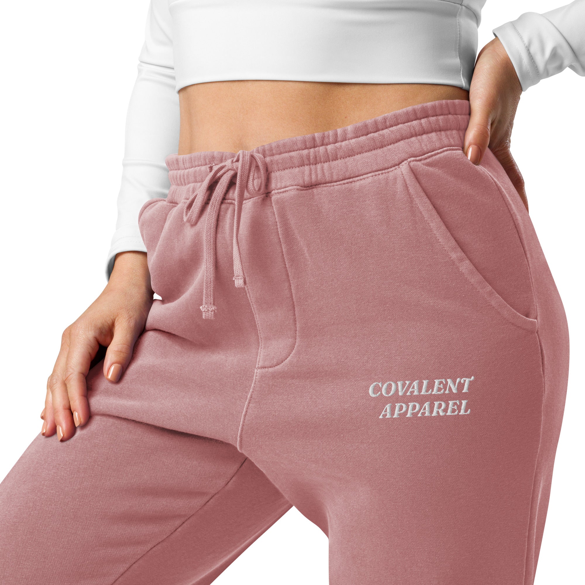 Covalent Apparel Unisex Pigment-Dyed Sweatpants